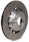 Rear left brake disc (370x24mm) M perforated