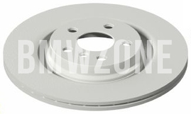 Rear brake disc (330x20mm) // grey gloss caliper (OEM)