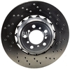 Front right brake disc (380x30mm) M perforated (OEM)
