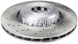 Front left brake disc (380x30mm) M perforated