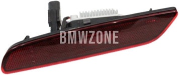 Rear bumper reflector lens with fog light left G02 LCI M-packet bumper, F98 X4 M LCI