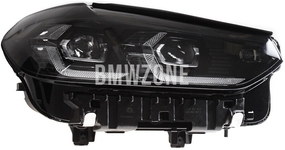 Headlight LED right G01 LCI/F97 X3 M LCI, G02 LCI/F98 X4 M LCI adaptive (M SHADOW LINE)