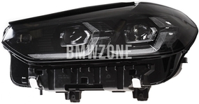 Headlight LED left G01 LCI/F97 X3 M LCI, G02 LCI/F98 X4 M LCI adaptive (M SHADOW LINE)