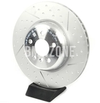 Rear right brake disc (345x24mm) M-Performance perforated