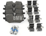 Rear brake pads (280x10mm / 300x20mm diameter)