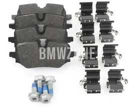 Rear brake pads (280x10mm / 300x20mm diameter) (OEM)
