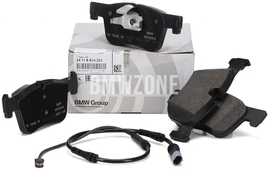 Front brake pads (300x22mm diameter) (OEM)
