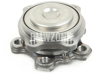 Front wheel bearing hub generation Gx Fx Ux without grooving for drive shaft
