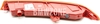 Rear bumper reflector lens with fog light left G02 LCI standard bumper, all G06/G06 LCI (OEM)