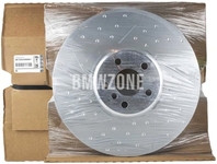 Front left brake disc (374x36mm) M-Performance perforated