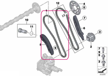 Timing chain BMW 11318475185