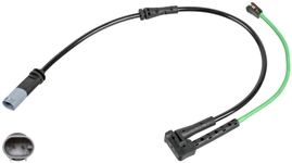 Front brake pad wear sensor