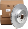 Rear brake disc (345x24mm) M-Performance / 185mm brake drum (OEM)