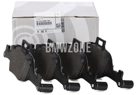 Front brake pads (348x30mm diameter) (OEM)