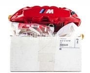 Rear red brake caliper left M (380x28mm diameter)
