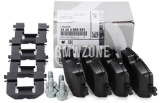 Rear brake pads (330x20mm diameter)