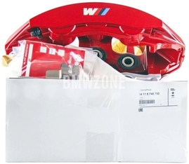 Front red brake caliper left M (400x36mm diameter) (OEM)