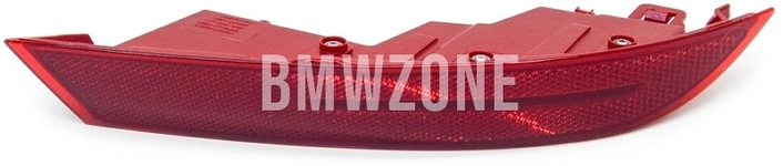 Rear bumper reflector lens right G05/G05 LCI standard bumper