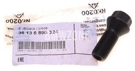 Wheel bolt black (M14x1,25) (OEM)