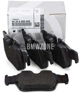 Rear brake pads (330x20mm diameter) (OEM)