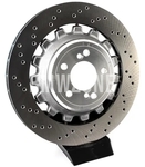 Rear left brake disc (380x28mm) M perforated