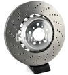 Front left brake disc (400x36mm) M perforated (OEM)