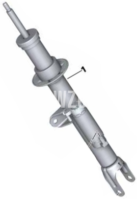 Front shock absorber right G31/G31 LCI (adaptive chassis) (OEM)