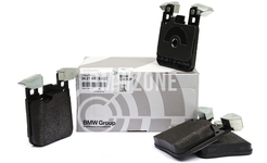 Rear brake pads (345x24mm M-Performance brakes)