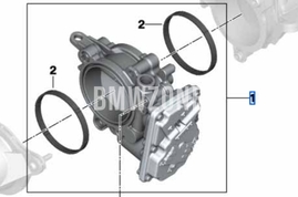 Throttle body 20i/20e, 30i/30e, 40i/40e B46 B48x B58 (OEM)