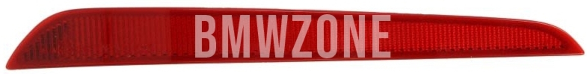 Rear bumper reflector lens left G30 standard bumper