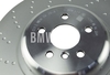 Rear left brake disc (370x24mm) M-Performance perforated (OEM)