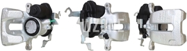 Rear brake caliper right (345x24mm / 370x24mm diameter) (OEM)