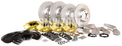 Nachrstsatz Sportbremse gelb BMW 34112450469