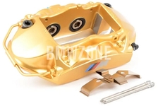 Rear gold brake caliper left M Carbon Ceramic (380x28mm diameter)