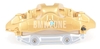Front gold brake caliper left M Carbon Ceramic (400x38mm diameter) (OEM)