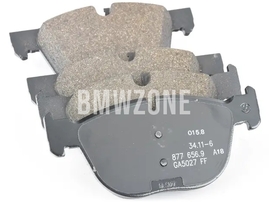 Front brake pads (348x30mm diameter) (OEM)