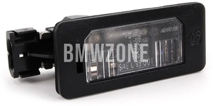 Licence plate light C5W bulb