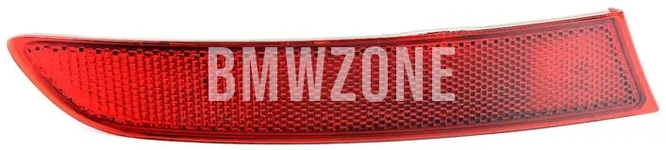 Rear bumper reflector lens left X3 F25 standard bumper // 01.04.2014-