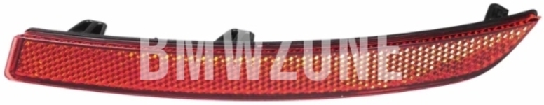 Rear bumper reflector lens right F45/F45 LCI, F46/F46 LCI M-Packet bumper