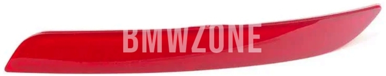 Rear bumper reflector lens right F10/F10 LCI M-Packet bumper, F10 M5/F10 M5 LCI