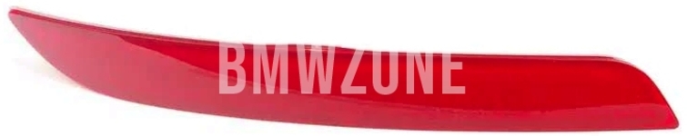 Rear bumper reflector lens left F10/F10 LCI M-Packet bumper, F10 M5/F10 M5 LCI
