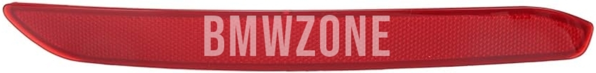Rear bumper reflector lens left F34 standard bumper