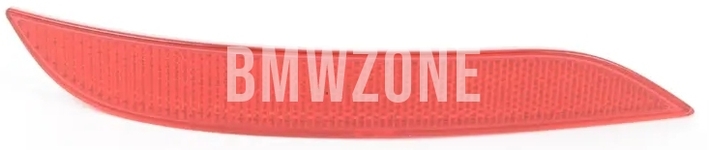 Rear bumper reflector lens right X1 E84 standard bumper