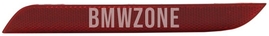 Rear bumper reflector lens right F10 standard bumper (OEM)