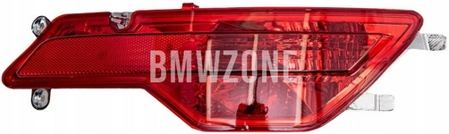 Rear bumper reflector/fog light lens left X6 E71/X6 M E71, X6 E71 LCI/X6 M E71 LCI