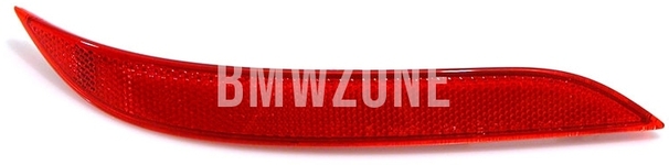 Rear bumper reflector lens left E60/E60 M5/E60 M5 LCI, E61