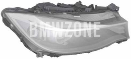 Headlight Halogen right F34 H7+H7 with leveling motor (OEM)