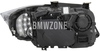 Headlight Bi-Xenon left E90 LCI/E91 LCI D1S+H8 non adaptive (OEM)