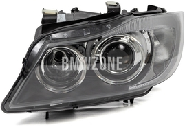 Headlight Bi-Xenon left E90/E91 D1S+H7 adaptive (OEM)