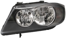 Headlight Halogen left E90/E91 H7+H7 (ZKW)